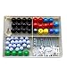 Produktbild Nicololfle Molecular Model Kit, Set Atommolekulare Modelle Organische Chemie Molekülmodellierung Chemie Struktur-Kit Für Lehrer, Schüler Und Wissenschaftler (125 Teile)