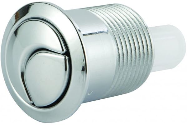 SIAMP Bouton poussoir 45 pour mécanisme de chasse double volume