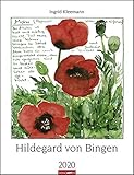 Hildegard von Bingen. Wandkalender 2020. Monatskalendarium. Spiralbindung. Format 30 x 39 cm by 