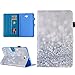 Produktbild Samsung Galaxy Tab A 10.1 Hülle, Galaxy Tab A 10.1 Zoll T580/ T585 Zoll, Ultra Schlank Ständer SlimShell Cover Schutzhülle Etui Tasche Auto Schlaf Wach Funktion Rückseite Abdeckung, Silberner Sand