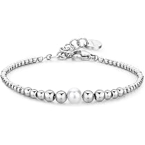 Bracciale Brosway Perfect In Acciaio 316L E Perla Di Conchiglia, Elegante E Ipoallergenico