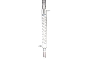 Labasics Borosilicate Glass Graham Condenser with 24/40 Joint 300mm Jacket Length Lab Glass Condenser