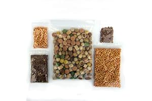 SCHRAUBENDEALER Druckverschlussbeutel extra stark 90µ transparent LDPE (60 Varianten) (40 x 60-200 Stk.)