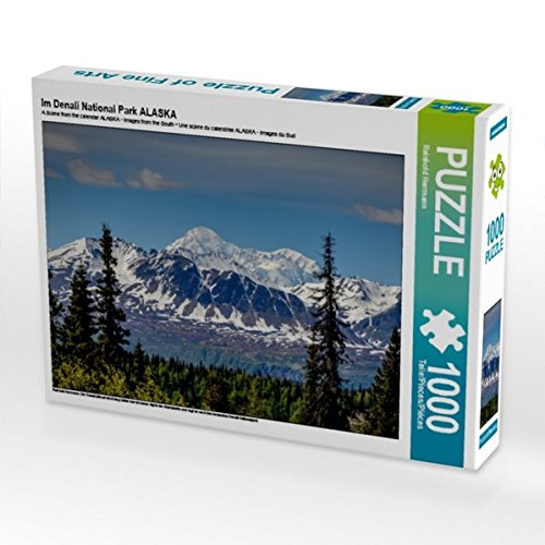Preisvergleich Produktbild Im Denali National Park ALASKA 1000 Teile Puzzle quer