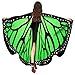 Produktbild Honestyi Frauen Schmetterlingsflügel Schal Schals Damen Nymphe Pixie Poncho Kostüm Zubehör Schmetterlingsflügelschal mit Armband