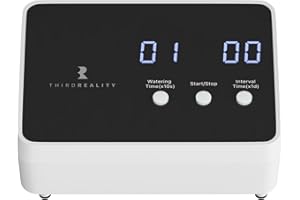 THIRDREALITY Zigbee Smart Bewässerungsset für Topfpflanzen, Zimmerpflanzenbewässerungssystem, Hub erforderlich, kompatibel mit Echo Geräten mit Zigbee Hub Built-in, Home Assistant, SmartThings,