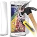 Produktbild i-Tronixs (1er-Pack) Motorola Moto G3 (3. Geneneration) 2015 hülle Schutzhülle Premium Qualitäts-Hartglas Crystal Clear Aluminum Earbud Kopfhörer mit Poliertuch & Application-Karte