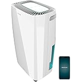 Cecotec Dehumidifier Big Dry 4000 Expert Connected. Wifi Control, 10L/day, Removable tank 2.5L, Coverage 105m3/h, Gas R290, Q