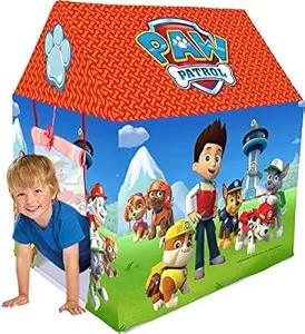 Paw Patrol Theme Kids Indoor & Outdoor Play Tent House (Multicolor)