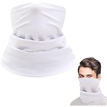 Jinlaili Tour De Cou Cache Cou Polaire Echarpe, Unisexe Écharpe Snood, Cache -cou Cache-col Tricoté, Hommes Et Femmes-Cou Gaiter, Polaire DoublureTricoter Cache Cou Pour Sports De Plein Air (Gris