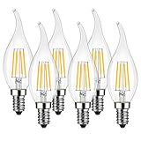 led lampen kerzenform e14 ★ Geringer Energieverbrauch 4 kWh/1000h bei 470 lm;