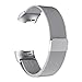 Produktbild TianranRT Milanese Edelstahl Watch Band Armband Armband Für Fitbit Ladung 3 (Silber)