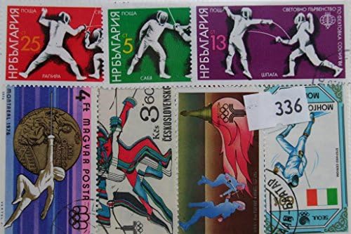 25 Fencing stamps (336)