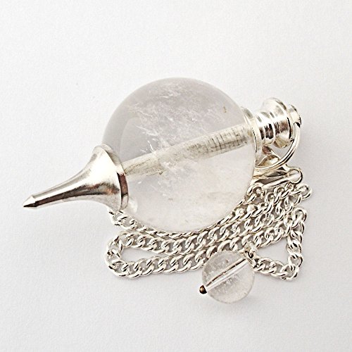 Bergkristall klar, selbstheilend, Quarz, Edelstein Pendel Wahrsager - 2