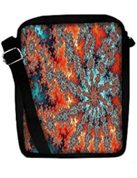 Snoogg , Damen Umhängetasche mehrfarbig multi