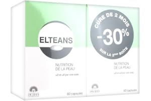 LABORATOIRE JALDES LES ACTIFS ESSENTIELS DE VOTRE SANTÉ Jaldes Elteans peau sèche lot de 2 x 60 capsules