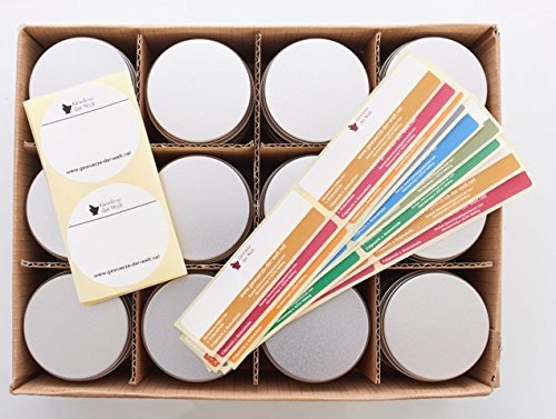 24 kleine Gewürzdosen mit Aromadeckel - 2