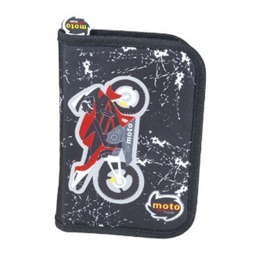 Preisvergleich Produktbild Piórnik pojedynczy z klapka Moto