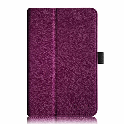 Fintie Acer Iconia Tab 8 A1-840 FHD Hülle – Hochwertige Kunstleder Slim Fit Stand Case Cover Schutzhülle Tasche Etui für Acer Iconia A1-840 FHD (8 Zoll) Tablet, Lila
