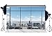 Produktbild Sunny Star YX131 Fotohintergrund, Vinyl, 17,8 x 152,4 cm, Motiv: American New York City Business Street View Skyscraper mit französischer Schärpe, Blauer Himmel, weißer Wolken-Sonnenschein