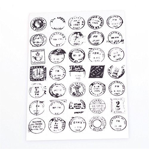 GAOHOU®Hi-elec 6 ermutigen Album Sammelalbum Kalender Tagebuch Planer Karte Sticker Aufkleber Dekor - 4