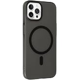 Covpor Kılıf Ultra İnce Mat Magsafe Sert PC Kapak Siyah Apple iPhone 15 Pro ile uyumlu