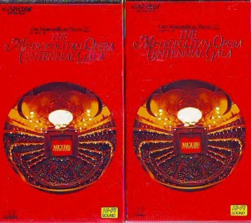 Preisvergleich Produktbild The Metropolitan Opera -Centennial Gala (2 VHS)