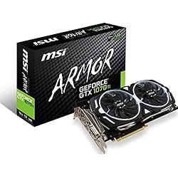 MSI GeForce GTX 1070 Ti ARMOR 8G - Tarjeta Gráfica ARMOR