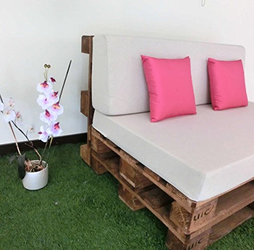 SOFÁ - ASIENTO Y RESPALDO CON ESPUMA Chill Out con tejido y color efecto Lino. Sofá Chill Out