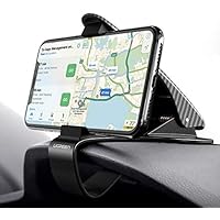 UGREEN Supporto Smartphone per Auto Cruscotto Universale Porta Cellulare per Dispositivi 3,5'' a 6,5'' Come GPS, iPhone XS, iPhone 8, Samsung S9 S8, Huawei Mate 20, Xiaomi, Samsung Galaxy ECC