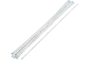 sourcing map 20pzas cable plano flexible FFC FPC 200 mm 0,5 mm 4 Pin AWM 80C 60V VW-1