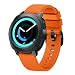 Produktbild samLIKE Samsung Gear Sport,Sport weichen Silikon Ersatz Armband Handschlaufe für Samsung Gear Sport (Orange)