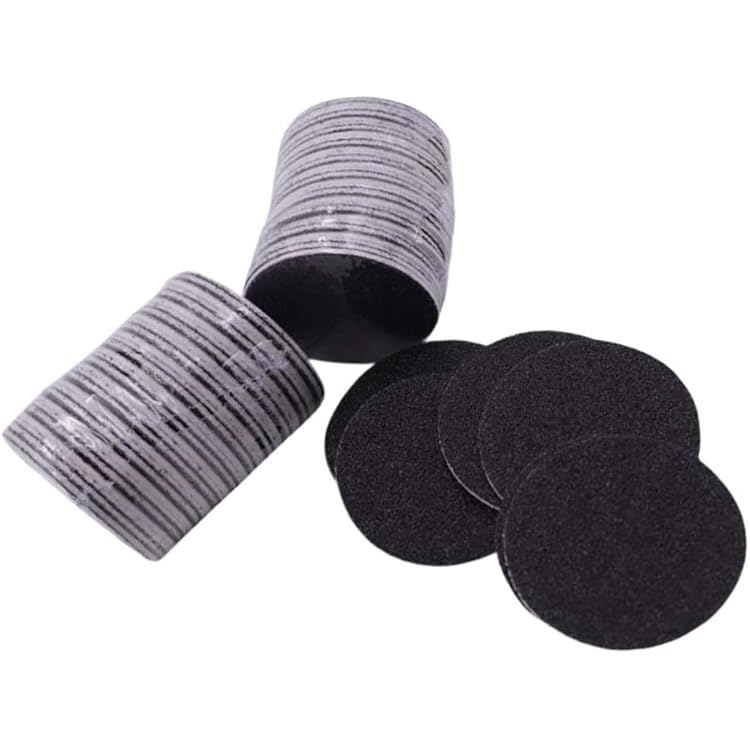 120 Stück Schleifpapier 180er Körnung - Ersatzscheiben Für Elektrische Hornhautentferner