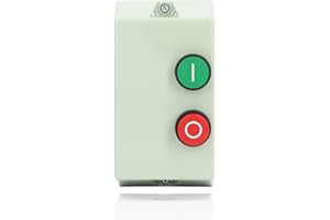 KUIDAMOS Single Phase Magnetic Switch Box dol starter Single Phase 4HP9A 220V 230V 3 Phase 380V 400V 13A Magnetic Switch Waterproof Flame Retardant Magnetic Controls Motorini d'avviamento