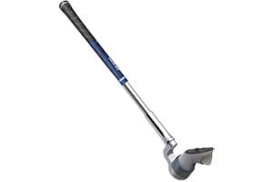 YEZRO Y14 Weighted Golf Club Attachment for Meta Quest 3/Quest 3S, 20.5" VR Golf Club Handle Accessories for Golf + — Aluminum One-Piece Build, Real Grip, No Screws — for Right Controller