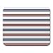 Produktbild AOHOT Mauspads Navy Pattern Red Blue White Gray Stripes Nautical Royal Barber Lines Mouse pad 9.5" x 7.9" for Notebooks,Desktop Computers Accessories Mini Office Supplies Mouse Mats