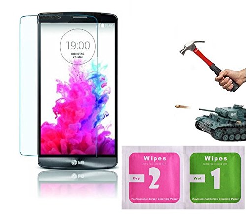 Preisvergleich Produktbild ino Panzerglas LG G3 Displayschutzfolie Schutzglas Schutzfolie Panzerfolie Glasfolie Displayschutz Panzer Glass Displayschutzfolie Harte Folie