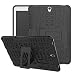 Produktbild Samsung Galaxy Tab S3 (9,68 Zoll) Hülle, SMTR 2 in 1 Ultra Slim Silikon Rückseite Schutzhülle, mit Standfunktion und Advanced Shock Absorption Technology hülle für Samsung Galaxy Tab S3 (9,68 Zoll)(T820 WIFI /T825 LTE 24,58 cm),schwarz