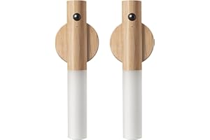 LONGYIFA USB Rechargeable Wall Light, Motion Sensor Night Light Portable Removable Magnetic Cordless Wireless Automatic Battery Strip Stick Night Lamp for Indoor Hallway Stairway Porch