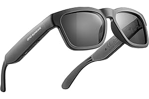 OHO SUNSHINE OhO Elite Smart Audio Glasses with Bluetooth Speaker,Voice Control and Open Ear,Listenning Music and Calls with Volumn UP and Down for Outdoor & Indoor