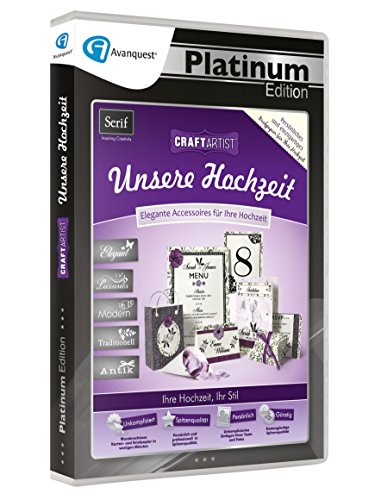 Preisvergleich Produktbild CraftArtist Unsere Hochzeit - Avanquest Platinum Edition