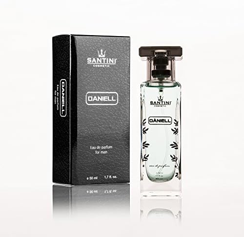 Daniell Eau de Perfume By Santini Cosmetics - Sporty Men Fragrance with Fresh Grapefruit and Spicy Scents - 50ml