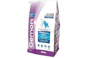 MONGE Gemon Adult Medio Tonno E Riso kg. 15