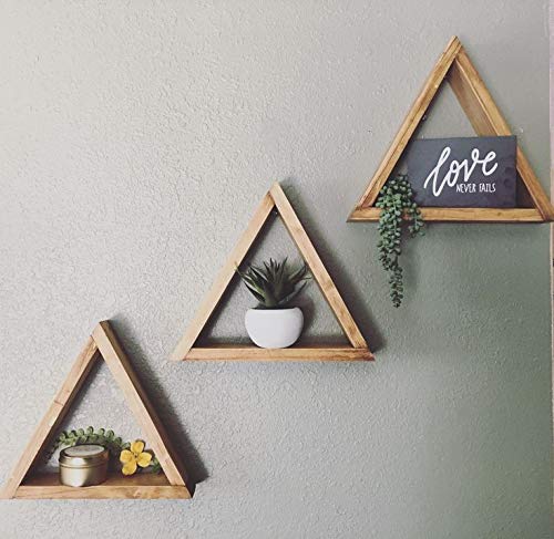 SPK Home Decor Wood Decorative Wall Hanging (18 x 18 x 3cm, Brown)