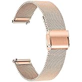 TRUMiRR Cinturino Compatibile con Huawei Watch GT 3/GT 2/Honor MagicWatch 2 42mm - 20mm Cinturino in Acciaio Inossidabile Int