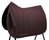 Merauno numnah-Schabracke Classic Braun (Dressur)