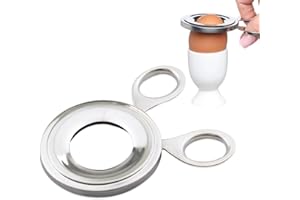 WUSJCOF Décapsuleur gourmet, ouvre-œuf, acier inoxydable mat, compatible lave-vaisselle