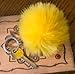 Produktbild 3 Für 2 Verkauf. 8 cm Fake Eco Fell Pompon Tasche Charme Fendi Dune ASOS Prada Medium Finder flauschig Fuzzy Weiche Cute Schlüsselanhänger Handtasche, False Kaninchen Mink Fox Ball Schlüssel Kette Faux Künstliche synthetischen Vegan Furry Friends Pom Pom Trend Celeb Cute Schwarz Weiß Trend Flossy, Neuheit Hipster Vintage Retro ss2015