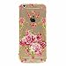 Produktbild MUTOUREN Handyhülle für iPhone 6 iPhone 6S 4.7" TPU Silikon Case Cover Durchsichtig Schutzhülle Tasche Etui Bumper Ultradünne Weich Kratzfeste Soßdämpfende Silikontasche Hülle Weiß - Rose Rosa