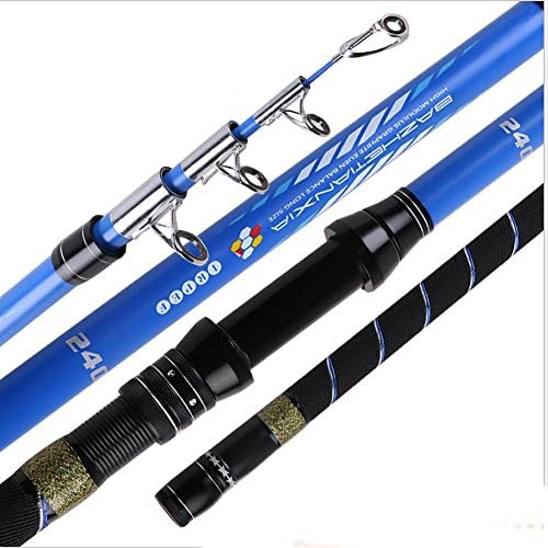 CAISHEN ® Carbon Sea pole Ultra-light super-hard 2.1-3.6 meters Long pole Far pole Throw pole Anti-wrap guide ring fishing rod , 3.0 m